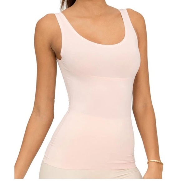 NWT Spanx Hide And Sleek Cami in ballet pink. Shapewear. QVC. Size 3X. - Picture 1 of 11